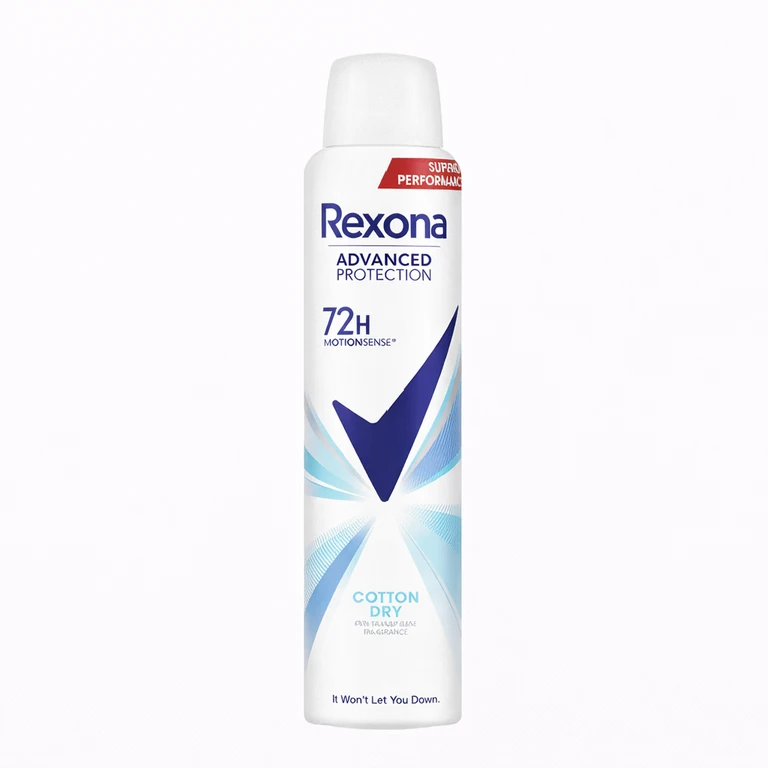 Rexona Advanced Protection 72H Cotton Dry Body Spray 200 ml (6.8 fl oz)